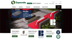 Desktop Screenshot of expocrete.com